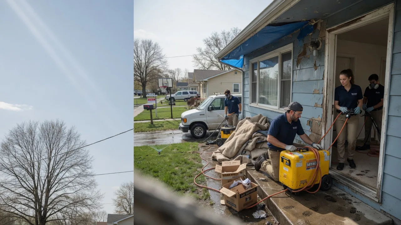 Basement Flood Cleanup in Groton, SD near me